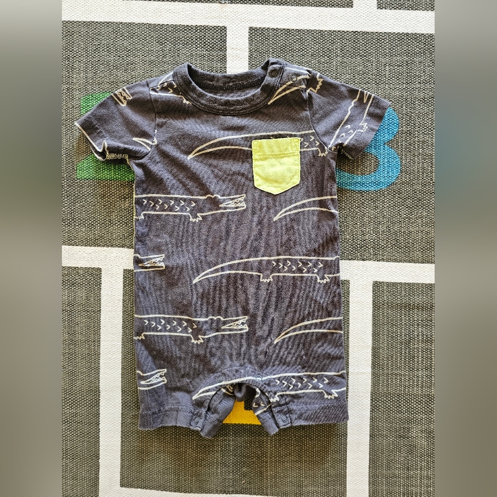 Tea boys onsie size 6 to 9 months